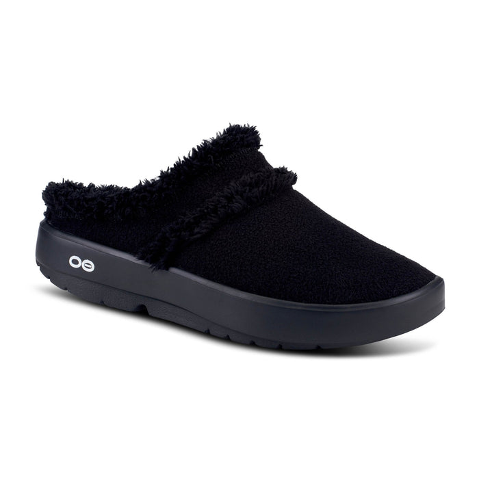 OOFOS clogs 5 WOMEN'S OOCOOZIE MULE SHOE - BLACK 848282048811 WOMEN'S OOCOOZIE MULE SHOE - BLACK