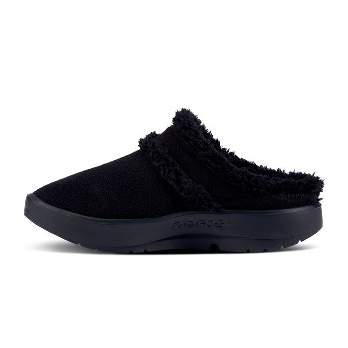 OOFOS clogs WOMEN'S OOCOOZIE MULE SHOE - BLACK WOMEN'S OOCOOZIE MULE SHOE - BLACK