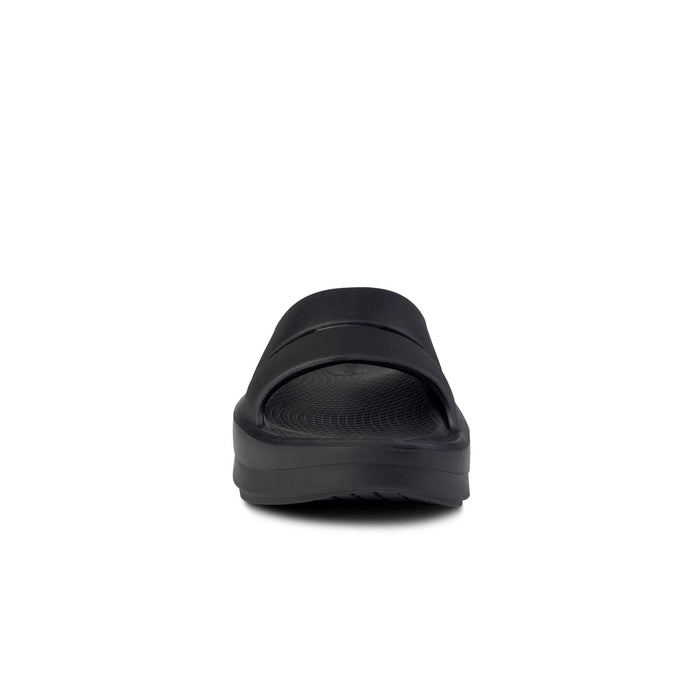 OOFOS sandal WOMEN'S OOMEGA OOAHH SANDAL - BLACK WOMEN'S OOMEGA OOAHH SANDAL - BLACK