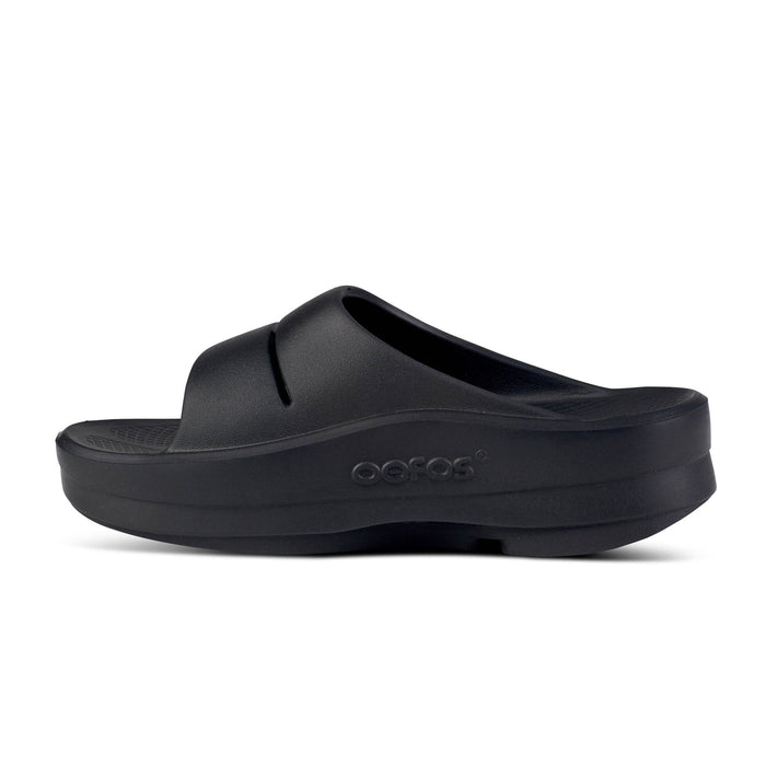 OOFOS sandal WOMEN'S OOMEGA OOAHH SANDAL - BLACK WOMEN'S OOMEGA OOAHH SANDAL - BLACK