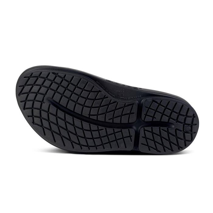 OOFOS sandal WOMEN'S OOMEGA OOAHH SANDAL - BLACK WOMEN'S OOMEGA OOAHH SANDAL - BLACK