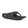OOFOS SANDALS MEN 3 / WOMEN 5 / Black OOriginal Thong Black 848282002035 OOriginal Thong Black