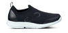 OOFOS SHOES WOMEN'S OOMG SPORT LOW SHOE - WHITE BLACK WOMEN'S OOMG SPORT LOW SHOE - WHITE BLACK