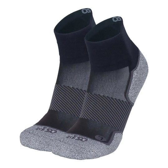 OS1ST SOCKS S / BLACK Active Comfort Socks -1/4 Crew 810017617494 Active Comfort Socks -1/4 Crew