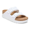 Papillio Sandals 36 / Narrow / White Arizona Flex Platform Birko-Flor Arizona Flex Platform Birko-Flor / Narrow / Medium