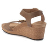 PAPILLIO Sandals Soley Ring-Buckle Oiled Leather Soley Ring-Buckle Oiled Leather / Cognac