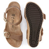 PAPILLIO Sandals Soley Ring-Buckle Oiled Leather Soley Ring-Buckle Oiled Leather / Black