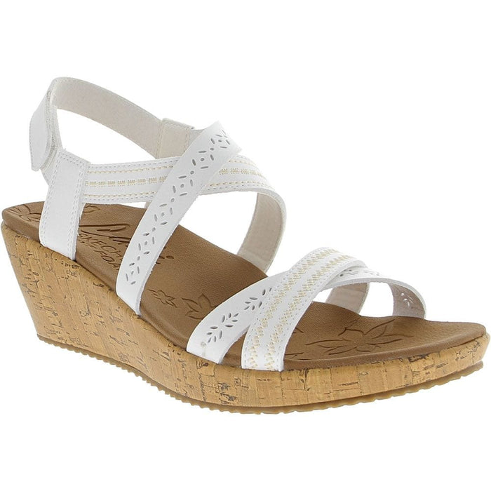 SKECHERS Sandals 6 / White Beverlee - Delicate Glow 196642439039 Beverlee - Delicate Glow