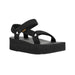 TEVA Sandals 5 / Black WOMEN'S PLATFORM UNIVERSAL 888855038856 WOMEN'S PLATFORM UNIVERSAL