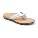 VIONIC Sandals 5 / Medium TIDE ALOE White TOE POST SANDAL 192329301224 TIDE ALOE White TOE POST SANDAL