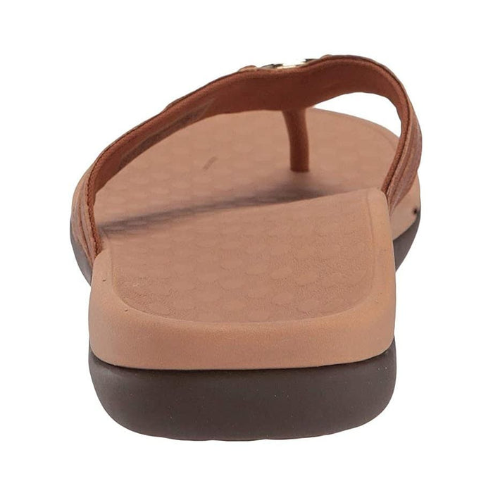 VIONIC SANDALS TIDE ALOE LEATHER MOCHA TIDE ALOE LEATHER MOCHA