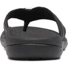 VIONIC Sandals Tide Aloe Toe Post Sandal Leather Black Tide Aloe Toe Post Sandal Leather Black