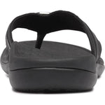VIONIC Sandals Tide Aloe Toe Post Sandal Leather Black Tide Aloe Toe Post Sandal Leather Black