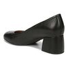 VIONIC SHOES CARMEL HEEL BLACK LEATHER CARMEL HEEL BLACK LEATHER / Medium