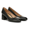VIONIC SHOES CARMEL HEEL BLACK LEATHER CARMEL HEEL BLACK LEATHER / Medium